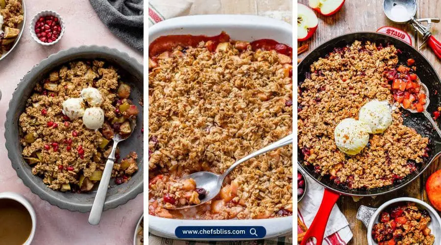 gluten free apple cranberry crisp recipes