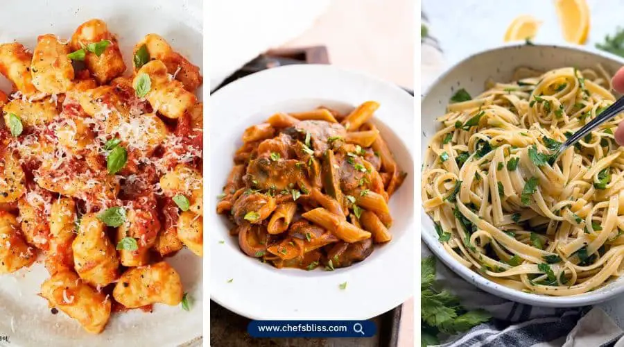 gluten free vegetarian pasta recipes