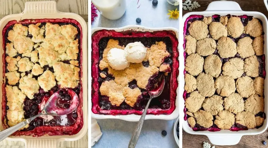 gluten free blueberry cobbler recipes