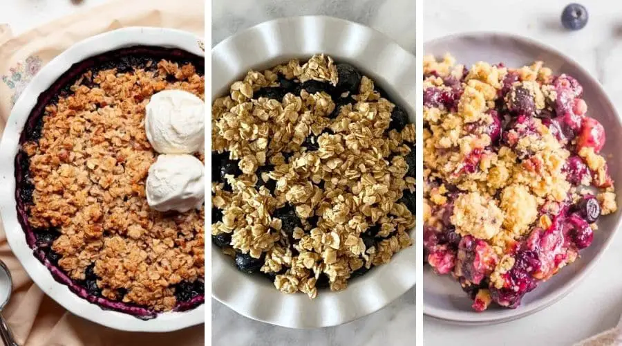 gluten free blueberry crisp dessert recipes