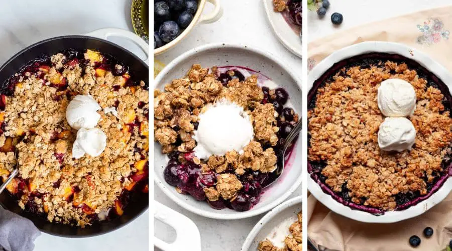 gluten free blueberry crisp recipes