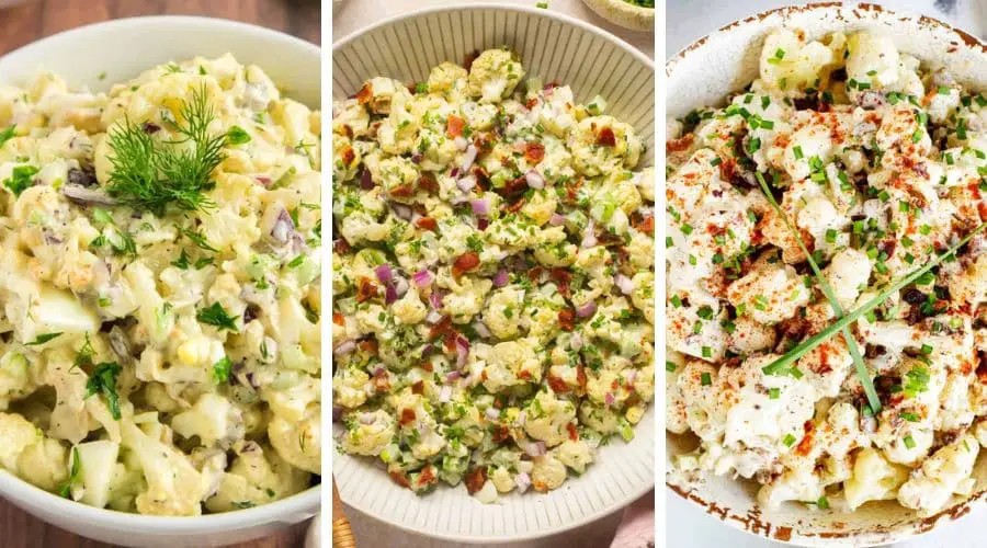 keto cauliflower potato salad recipes