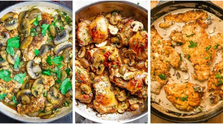 keto chicken mushroom recipes