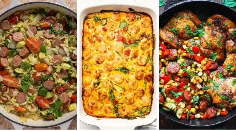 keto chicken sausage recipes