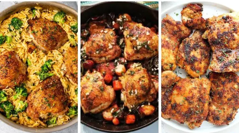 keto chicken thigh skillet recipes