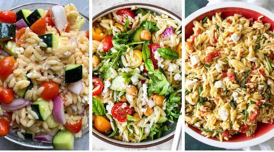 summer orzo recipes