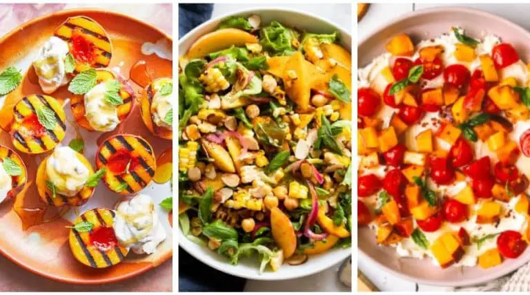 summer peach recipes