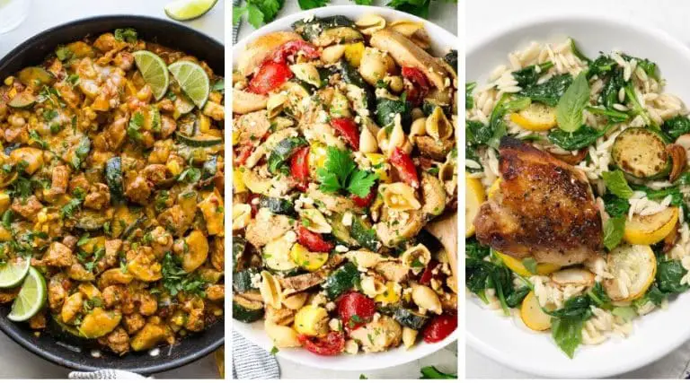 summer squash chicken recipes